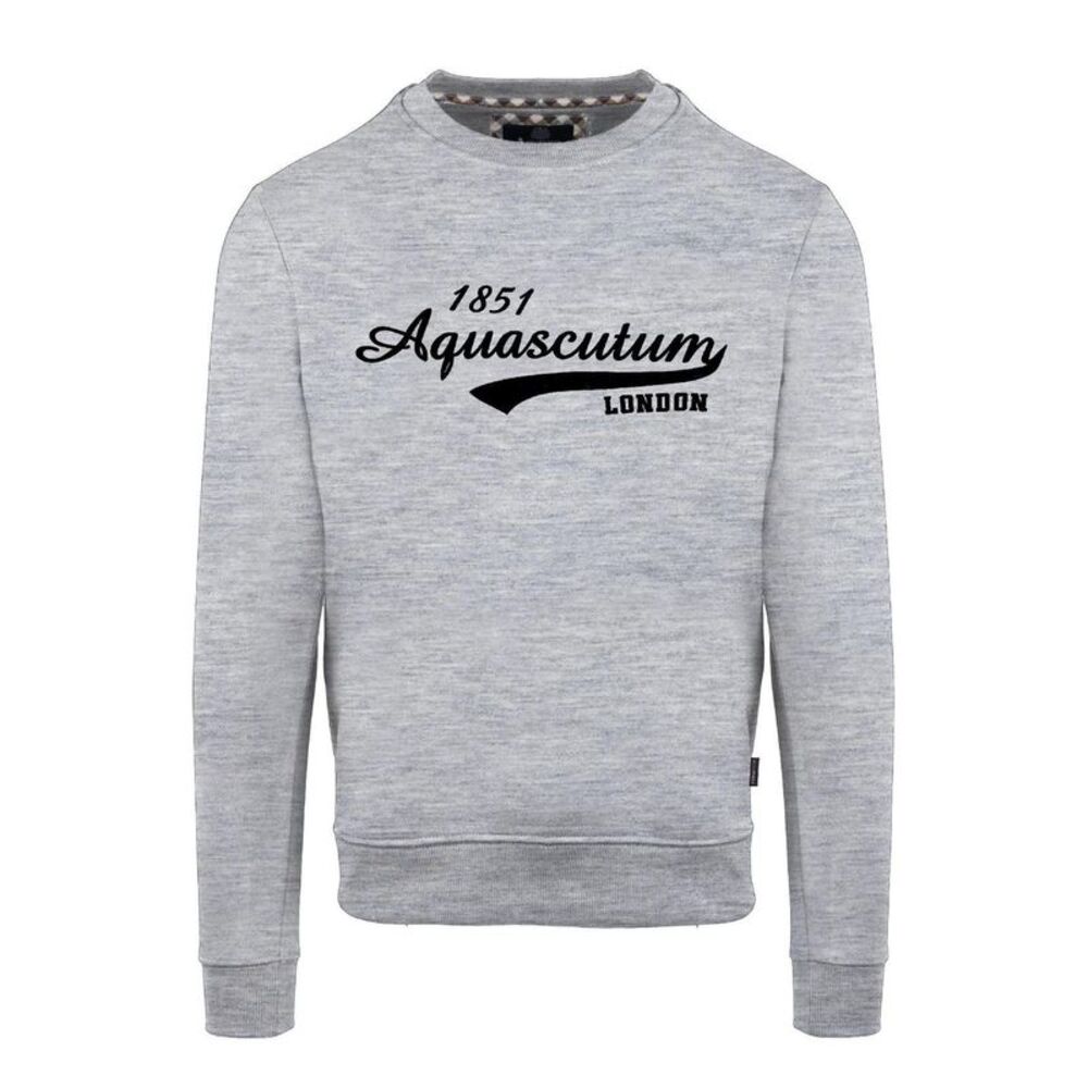 Aquascutum Mens London Sweatshirt / Gray